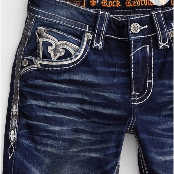 Rock Revival Morrie Slim Boot Stretch Jean - Picture 2 of 5